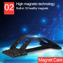 Load image into Gallery viewer, Magnetic Therapy 18 Magnets Spine Stretch Stabilizer Lumbar Traction Waist Masssger