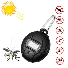 Load image into Gallery viewer, Q3 Outdoor Portable Solar Pest Control Insect Bugs Ultrasonic Mosquito Repellent Repeller Killer with Compass Function, Mosquito Repellent