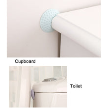 Load image into Gallery viewer, 10 PCS Rubber Door Handle Mute Wall Pad Anti-collision Pad, Random Color Delivery, Size: 5 * 1cm, 1289991