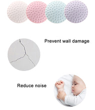 Load image into Gallery viewer, 10 PCS Rubber Door Handle Mute Wall Pad Anti-collision Pad, Random Color Delivery, Size: 5 * 1cm, 1289991