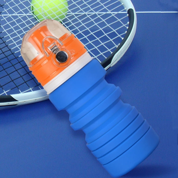 500mL Outdoor Travel Silicone Foldable Kettle Telescopic Cup Sports Drinking Bottle