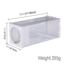 Load image into Gallery viewer, Door Humane Animal Live Cage, Rat, Mouse and More Small Rodents PP Material Transparent Cage Trap, Door Humane Animal Live Cage