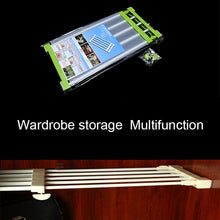 Load image into Gallery viewer, Wardrobe Storage Layered Baffle Cabinet Shelf Dormitory Partition Cupboard Partition Board, Width: 24cm, Stretch Range: 30-40cm, Stretch Range:30-40cm