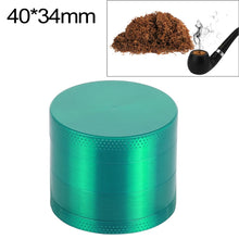 Load image into Gallery viewer, Mini 4-layer 40mm Zinc Alloy Herb Tobacco Cigarette Grinder
