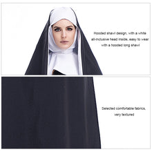 Load image into Gallery viewer, Halloween Costume Women Nun Missionary Cosplay Clothing, Size:S, Size:M, Size:L, Size:XL, Size:XXL