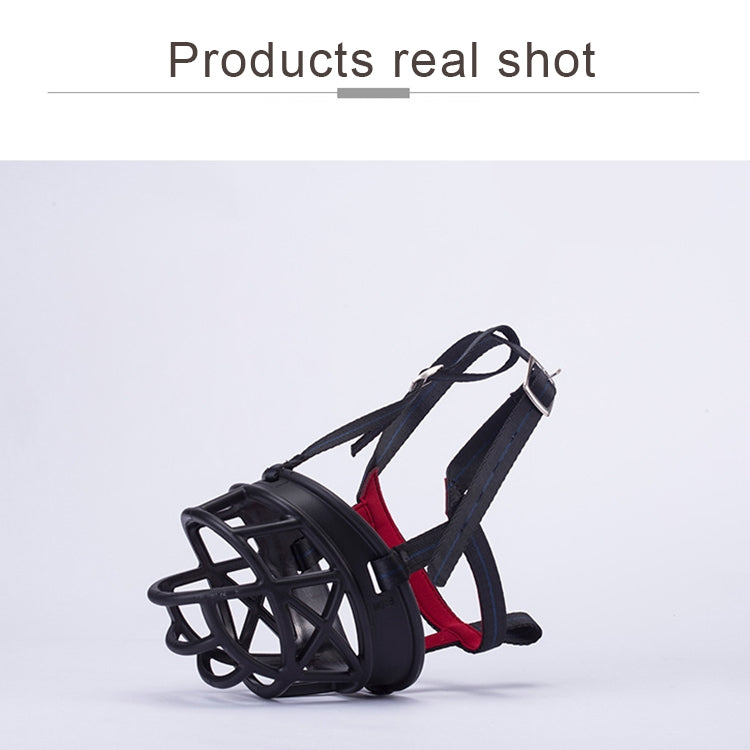 Dog Muzzle Prevent Biting Chewing and Barking Allows Drinking and Panting, Size: 11.2*10.7*14.3cm, Size: 11.2*10.7*14.3cm