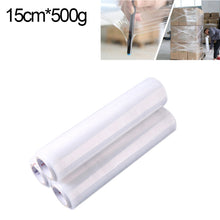 Load image into Gallery viewer, PE Transparent Stretch Wrap Film(Width: 15cm, Length: 220m), Width: 15cm, Length: 220m