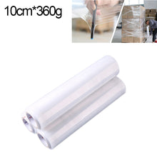 Load image into Gallery viewer, PE Transparent Stretch Wrap Film(Width: 10cm, Length: 220m), Width: 10cm, Length: 220m