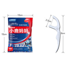 Load image into Gallery viewer, Fawnmum Ultra-fine Safety Dental Floss Super Tension Toothpick Thread, 2 Packs / (180pcs)