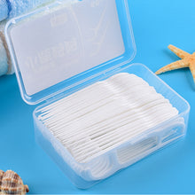 Load image into Gallery viewer, Fawnmum Ultra-fine Safety Flat Dental Floss Rod Toothpick Thread, 50pcs/Box, 2 Boxes / (50pcs)
