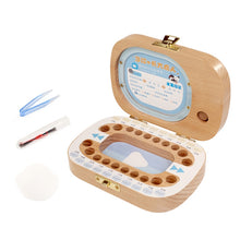Load image into Gallery viewer, Creative Wooden Children TV Set Deciduous Tooth Preservation Box Baby Teeth Tooth House Storage Box, HC2008A, HC2008B, HC2008C