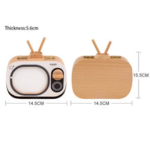 Load image into Gallery viewer, Creative Wooden Children TV Set Deciduous Tooth Preservation Box Baby Teeth Tooth House Storage Box, HC2008A, HC2008B, HC2008C