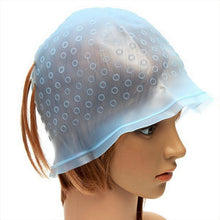 Load image into Gallery viewer, High Temperature Resistant Acid and Alkali Silicone Pick Dye Hair Dye Hat, Random Color Delivery, Dye Hat