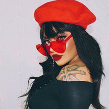 Load image into Gallery viewer, Heart Shape Rimless UV400 Sunglasses for Women