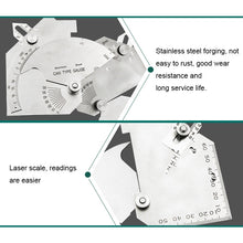 Load image into Gallery viewer, MG-8 Cam-type Stainless Steel Fillet Weld Gauge Multi-function Welding Inspection Ruler, MG-8