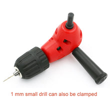 Load image into Gallery viewer, Adjustable Switching Head Right Angle Drill Gripping with Triangular Handle, Circular Handle and Hex Shank, Circular Handle and Hex Shank