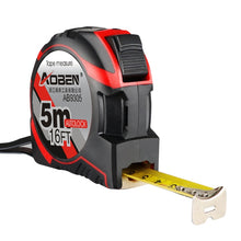 Load image into Gallery viewer, Aoben Retractable Ruler Measuring Tape Portable Pull Ruler Mini Tape Measure, Length: 5m Width: 19mm, Length: 5m Width: 19mm