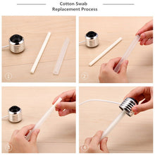 Load image into Gallery viewer, 400ML Colorful Light Portable Bulb Shape Aromatherapy Air Purifier Humidifier for Home / Office / Car