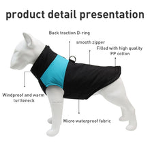 Load image into Gallery viewer, Pet Dog Cotton Vest Ski Suit, Size: 5XL, Chest: 68cm, Back Length: 60cm, Size: 5XL