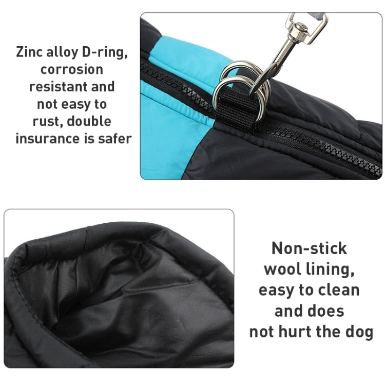 Pet Dog Cotton Vest Ski Suit, Size: M, Chest: 42cm, Back Length: 31cm, Size: M