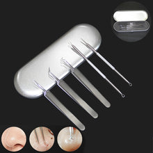 Load image into Gallery viewer, 5 PCS / Set Best Blackhead Extractor Tool Acne Needle Pimple Tweezers