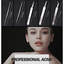 Load image into Gallery viewer, 5 PCS / Set Best Blackhead Extractor Tool Acne Needle Pimple Tweezers