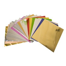 Load image into Gallery viewer, 50pcs / Pack A4 Size Foil Papers, Random One Color Delivery, A4 Size Foil Papers