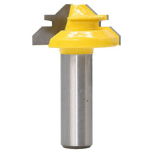 Load image into Gallery viewer, 1/2 x 1-3/8 Shank Woodwork 45 Degree Engagement Tenon Cutter Blade Right Angle Accessories Knife Woodworking Tools, 1/2 x 1-3/8