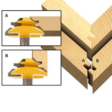 Load image into Gallery viewer, 1/2 x 2-3/4 Shank Woodwork 45 Degree Engagement Tenon Cutter Blade Right Angle Accessories Knife Woodworking Tools, 1/2 x 2-3/4
