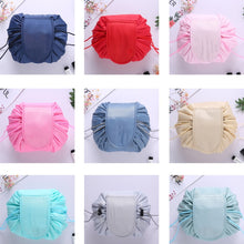 Load image into Gallery viewer, Travel Large Volume Drawstring Bag Cosmetic Sundries Storage Bag, Mint Green, Navy Blue, Beige, Red, Black, Dark Gray, Pink, Gray Blue, Light Grey, Light Pink