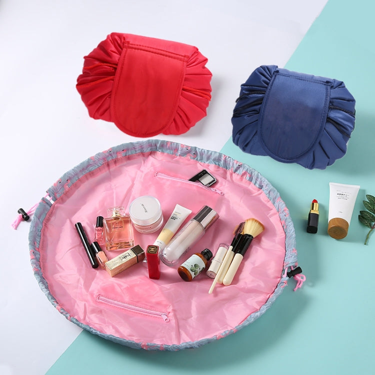 Travel Large Volume Drawstring Bag Cosmetic Sundries Storage Bag, Mint Green, Navy Blue, Beige, Red, Black, Dark Gray, Pink, Gray Blue, Light Grey, Light Pink