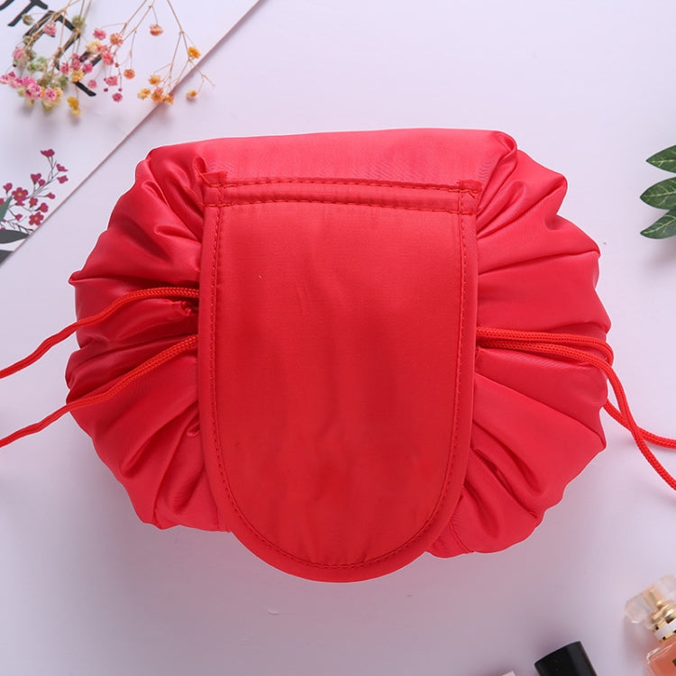 Travel Large Volume Drawstring Bag Cosmetic Sundries Storage Bag, Mint Green, Navy Blue, Beige, Red, Black, Dark Gray, Pink, Gray Blue, Light Grey, Light Pink