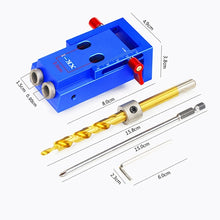 Load image into Gallery viewer, XK-1 A Aluminum Alloy Woodworking Oblique Hole Locator Woodworking Punch Tool, XK-1 A
