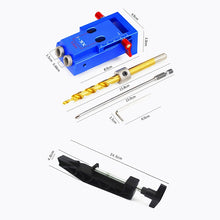 Load image into Gallery viewer, XK-1 C Aluminum Alloy Woodworking Oblique Hole Locator Woodworking Punch Tool, XK-1 C