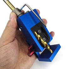 Load image into Gallery viewer, XK-1 C Aluminum Alloy Woodworking Oblique Hole Locator Woodworking Punch Tool, XK-1 C