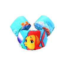 Load image into Gallery viewer, Pattern Children Swimming Lifesaving Equipment Buoyancy Swimsuit Vest Sleeves Back Floating Arm Swim Rings Snorkeling Suit, Size: 86cm, Suitable for 2-7 Years of Age, Buoyancy Within 10-30kg Baby Use