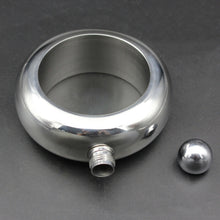 Load image into Gallery viewer, Fashion Creative 100ML Thickened Stainless Steel Bracelet Jug  3.5 Oz, Silver