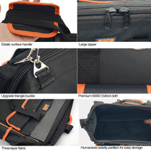 Load image into Gallery viewer, EZRE Multi-function Oxford Cloth Electrician Belt Pouch Maintenance Tools Handbag Shoulder Bag Convenient Tool Bag, Size : 19 inch, Size : 19 inch (EZRE)
