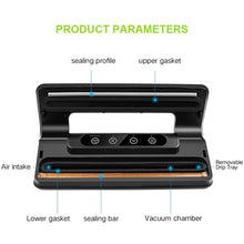 Load image into Gallery viewer, Sealing Film Roll Film PP Material Transparent Seal Film Cup, US Plug, Vacuum Sealer