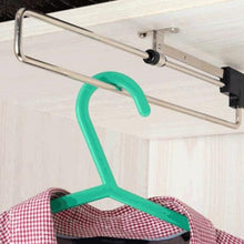 Load image into Gallery viewer, Telescopic Rail Pull-Out Wardrobe Clothes Hanger(35cm), 35cm