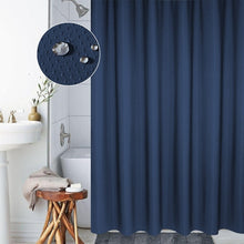 Load image into Gallery viewer, Thickening Waterproof And Mildew Curtain Honeycomb Texture Polyester Cloth Shower Curtain Bathroom Curtains,Size:150*180cm, Size:150*180cm