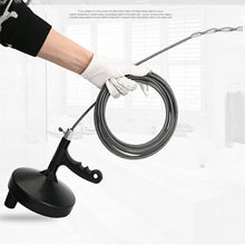 Load image into Gallery viewer, 5m Metal Head kitchen Toilet Sewer Blockage Hand Tool Pipe Dredger Drains Dredge Pipes Sewer Sink Cleaning Clogs, Blockage Hand Tool Pipe