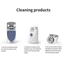 Load image into Gallery viewer, Portable Ultrasonic Nebulizer Mini Handheld Inhaler Respirator Health Care Home Machine Atomizer for Children, Mini Handheld Inhaler