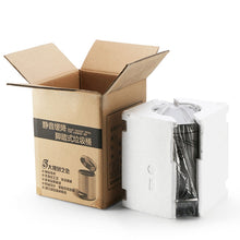 Load image into Gallery viewer, Fashion Round Stainless Steel Household Hotel Office Covered Pedal Trash Bin, Size: 7L, Size: 7L