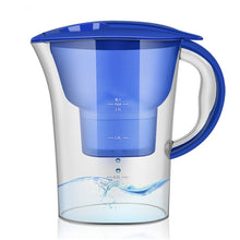 Load image into Gallery viewer, 1.3L Portable Home Kitchen Activated Carbon Filter Cold Water Bottle, 1.3L (Blue), 1.3L (Purple)
