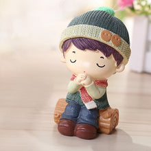Load image into Gallery viewer, 1 Pair Resin Crafts Creative Home Decoration Doll, Random Style Delivery