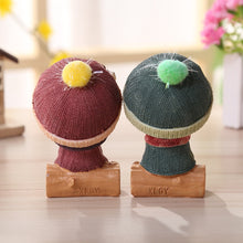 Load image into Gallery viewer, 1 Pair Resin Crafts Creative Home Decoration Doll, Random Style Delivery