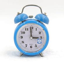 Load image into Gallery viewer, Fashion Mute Metal Alarm Clock with Night Light, Size: 12*8.5cm