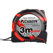 Load image into Gallery viewer, Aoben Retractable Ruler Measuring Tape Portable Pull Ruler Mini Tape Measure, Length: 3m Width: 19mm, Length: 3m Width: 19mm
