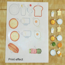 Load image into Gallery viewer, Print Heat Shrink Film DIY Epoxy Print Paper Rubber Stamp Material Print Paper, DIY Heat Shrink Film (White), DIY Heat Shrink Film (Transparent)
